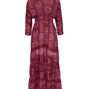 NWT MISA Los angeles anouska maxi dress